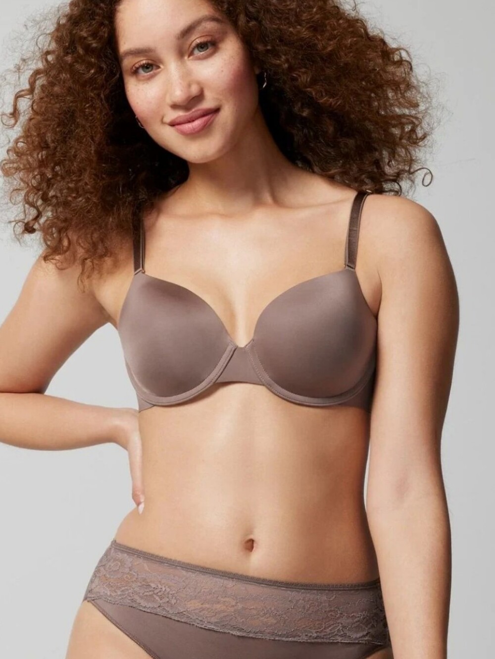 NWT Soma Intimates Vanishing 360 Perfect Coverage Bra Mochaccino/ 38C